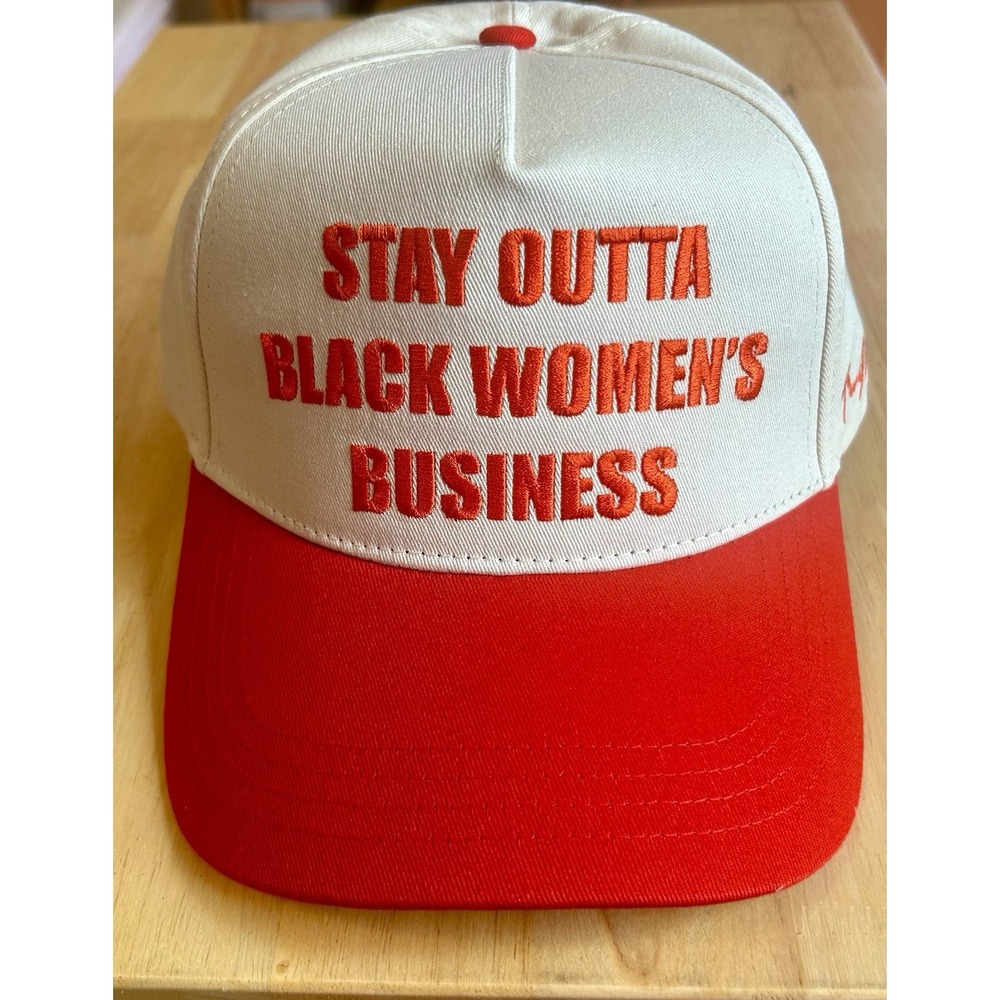 Black Women's Business Hat by Fruit Cups Cotton Snap Baseball Cap BLM • SEE PICS